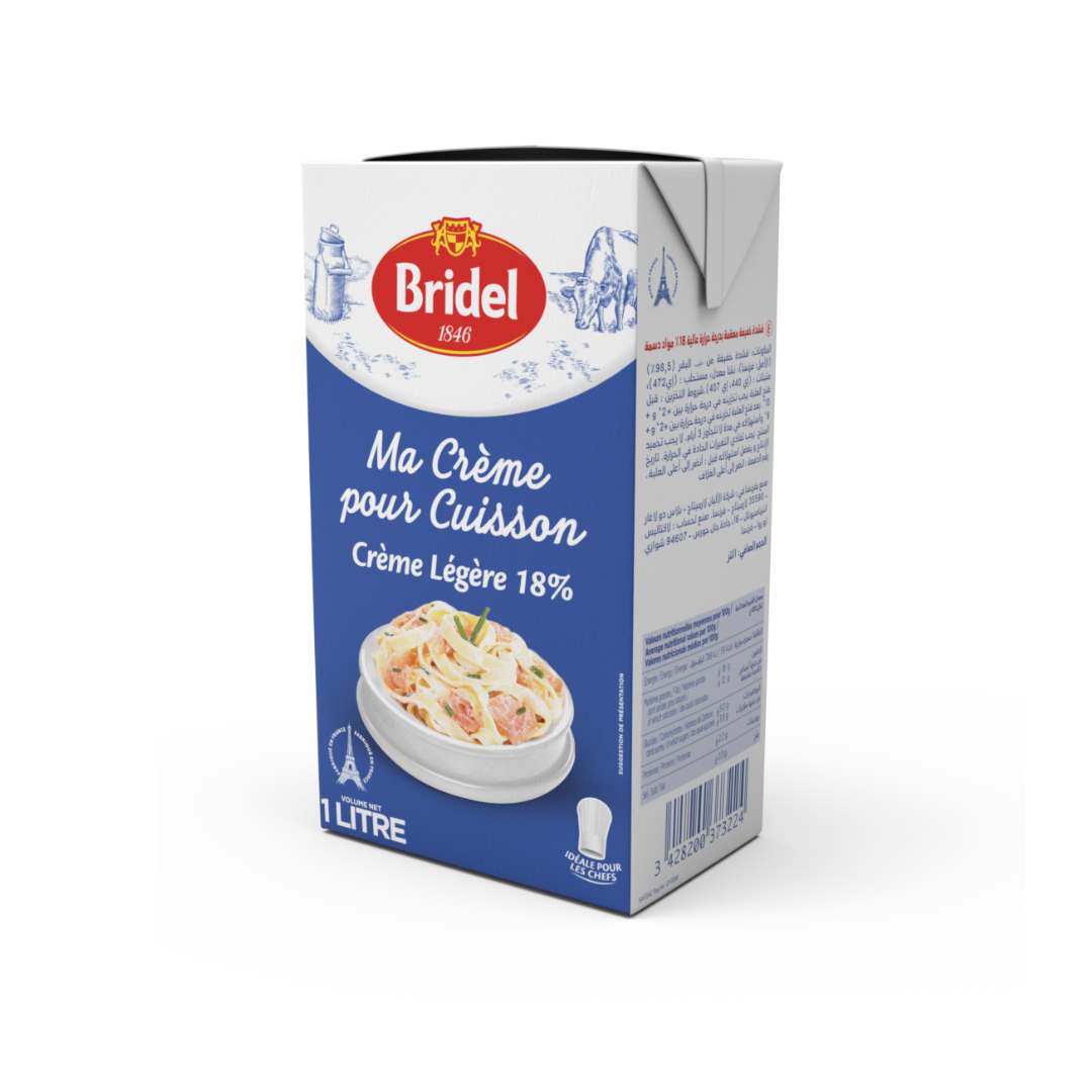 Light Cooking Cream 18% 1L