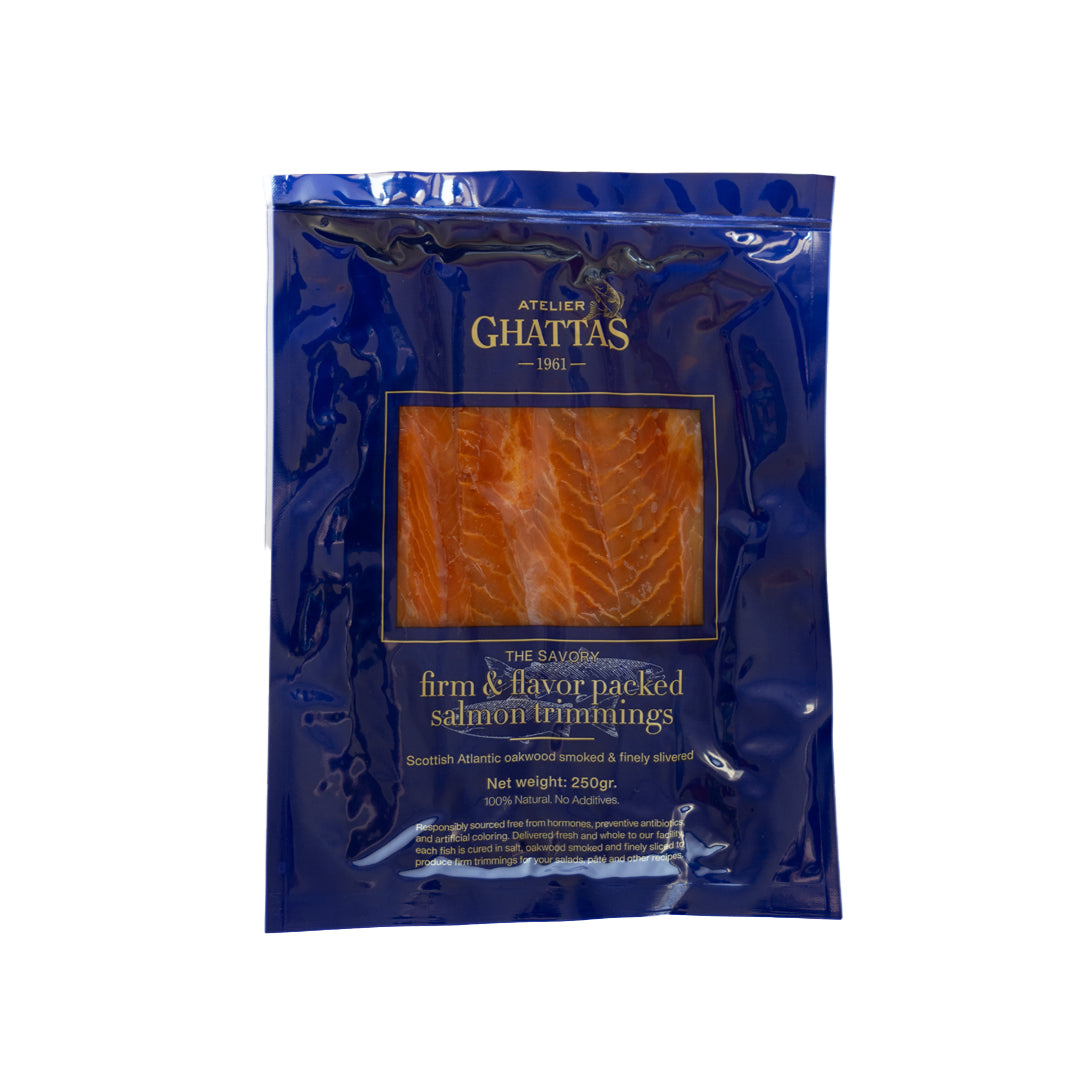 Firm and Savory Salmon Trimmings 250g