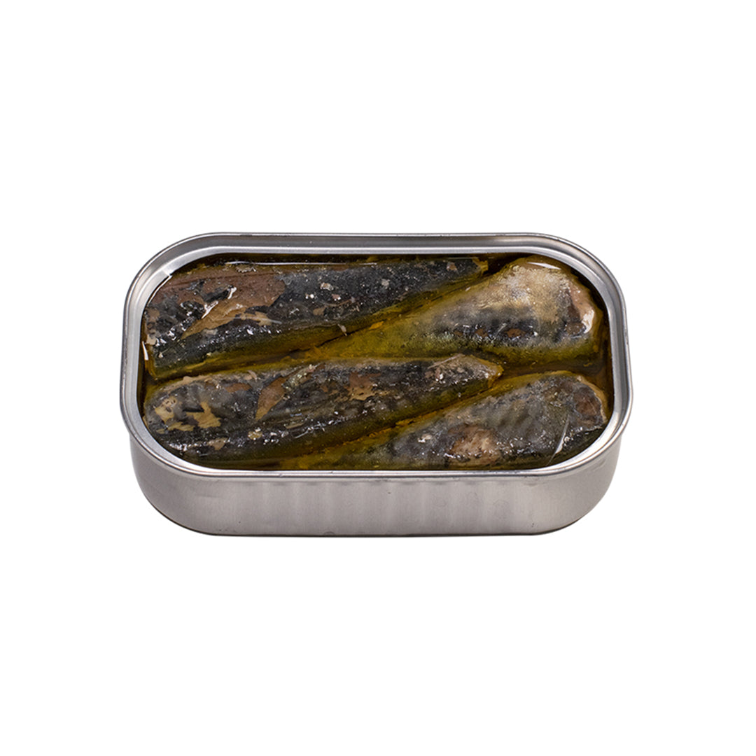 Smoked Small Mackerel in Olive Oil 120g