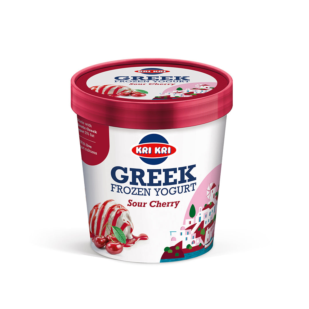 Greek Yogurt Sour Cherry Ice Cream 450ml