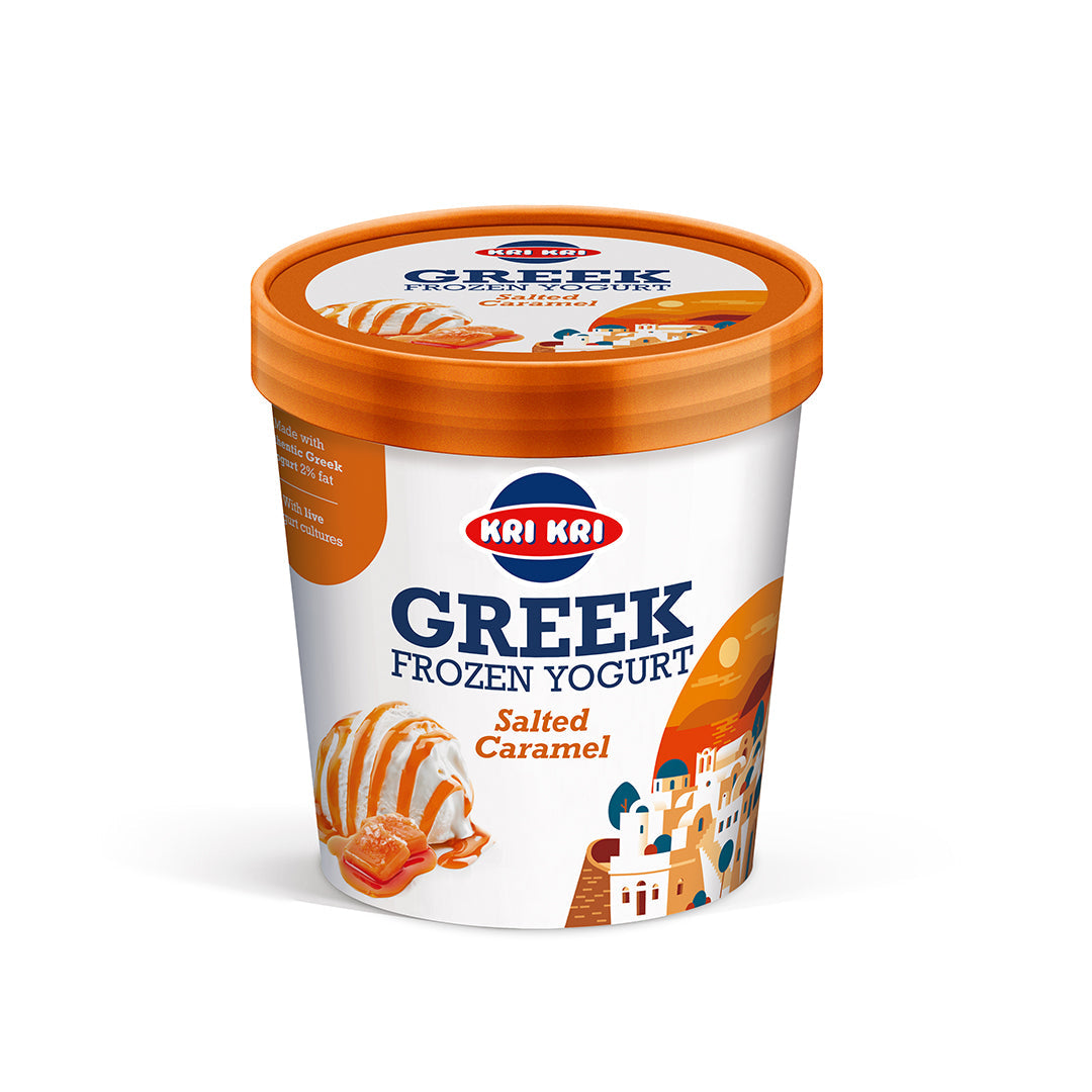 Greek Yogurt Salted Caramel Ice Cream 450ml