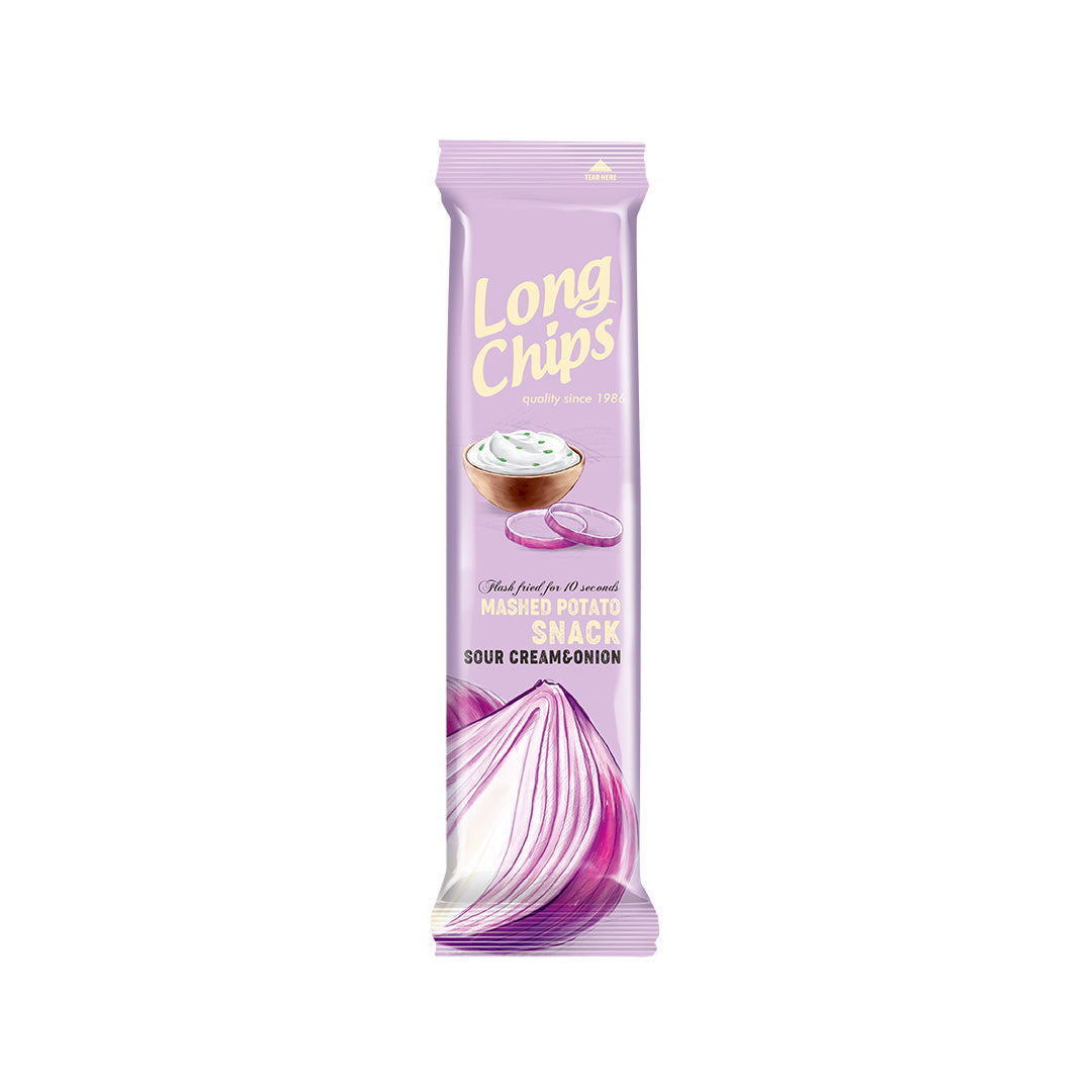 Sour Cream & Onion Chips 75g
