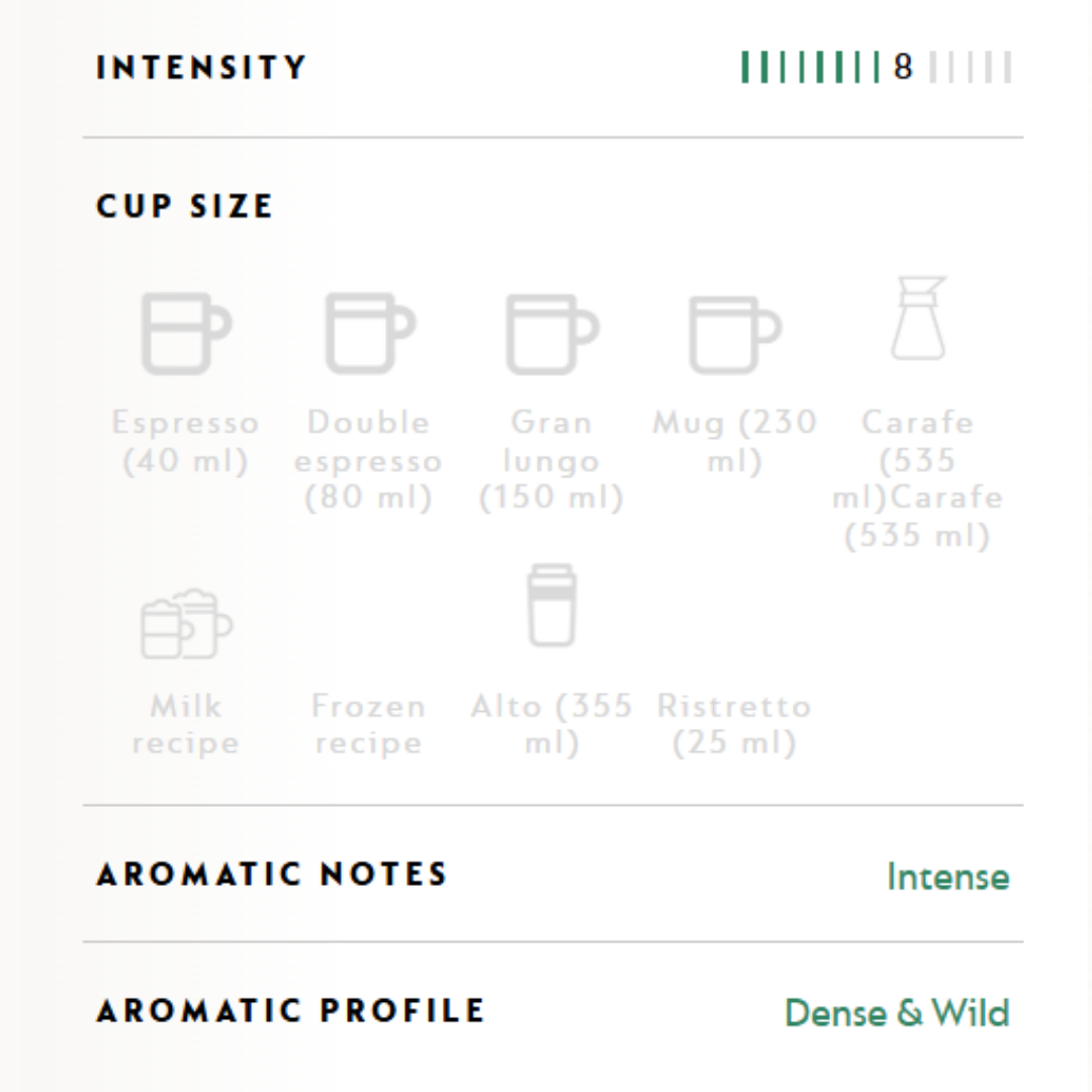 Double Espresso Chiaro - 10 Capsules