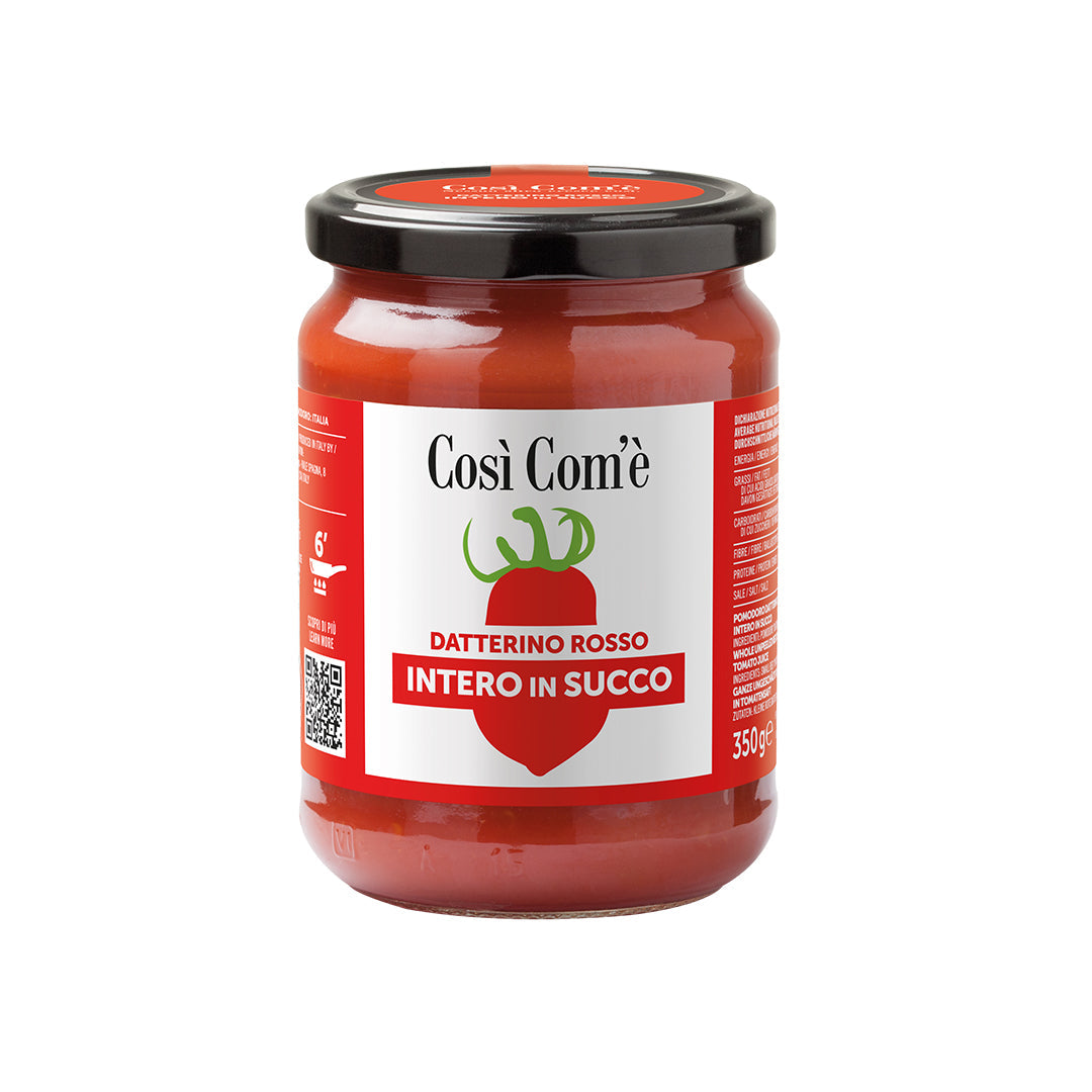 Red Datterino Tomatoes in Juice 350g