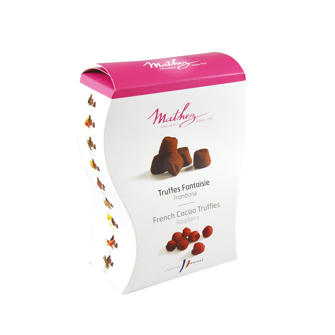 French Cacao Truffles Raspberry 250g