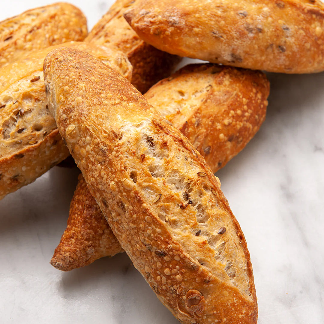 Clement Mini Artisan Multigrain Sourdough Baguette (Frozen) 24x60g