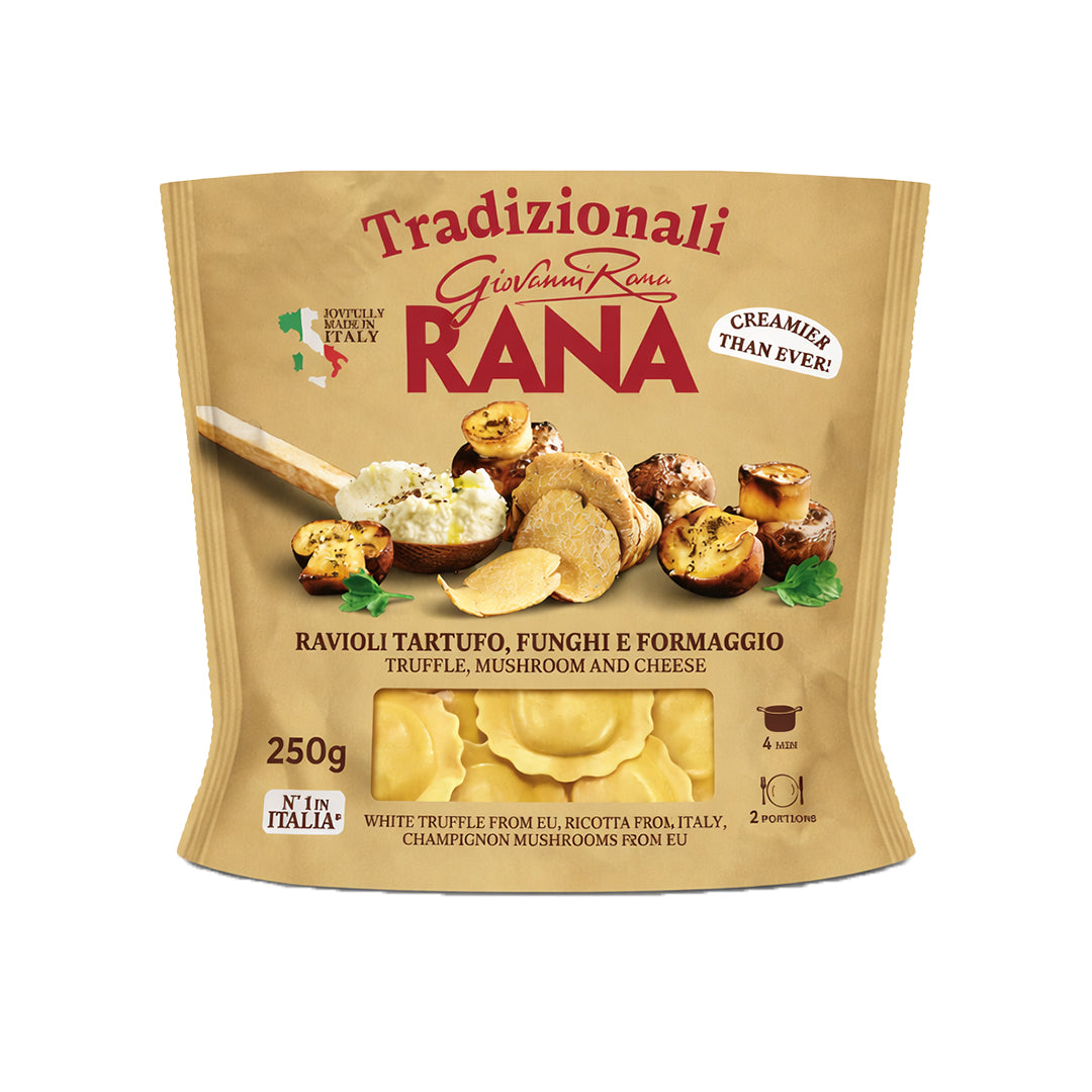 Ravioli Tartufo, Funghi e Formaggio 250g