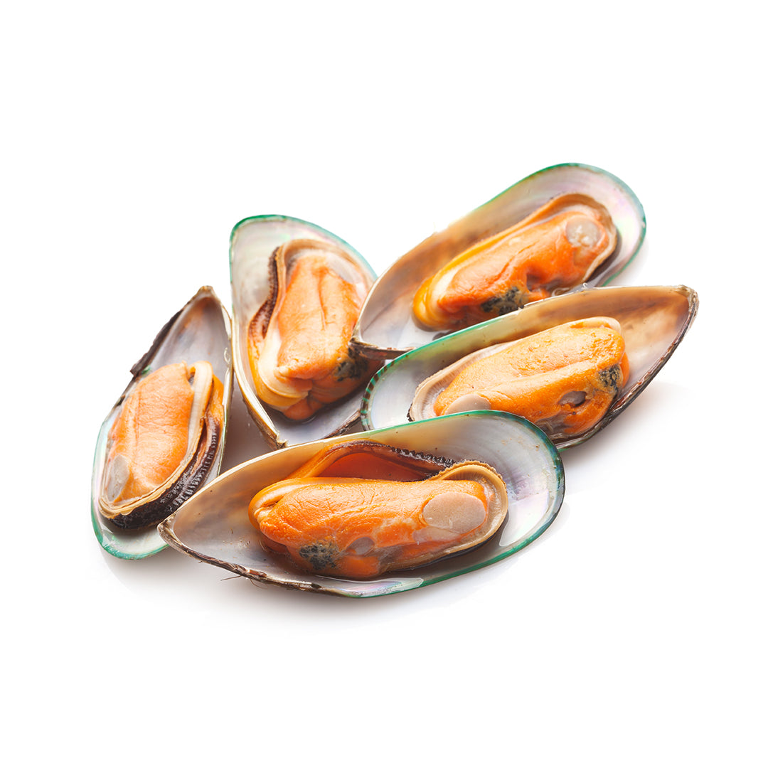 Mussels Half Shell New Zealand Origin 2lbs (907g)