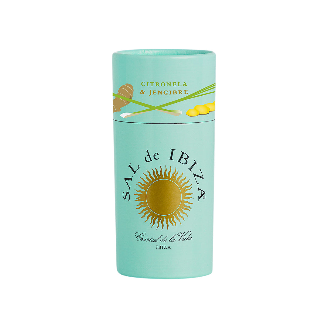 Sal De Ibiza Sea Salt With Lemongrass & Ginger 100g