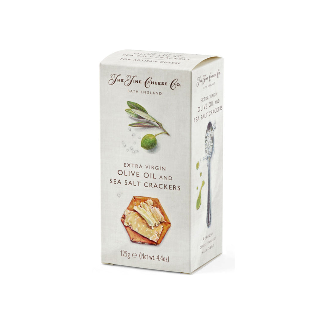 Extra Virgin Olive Oil & Sea Salt Crackers 125g