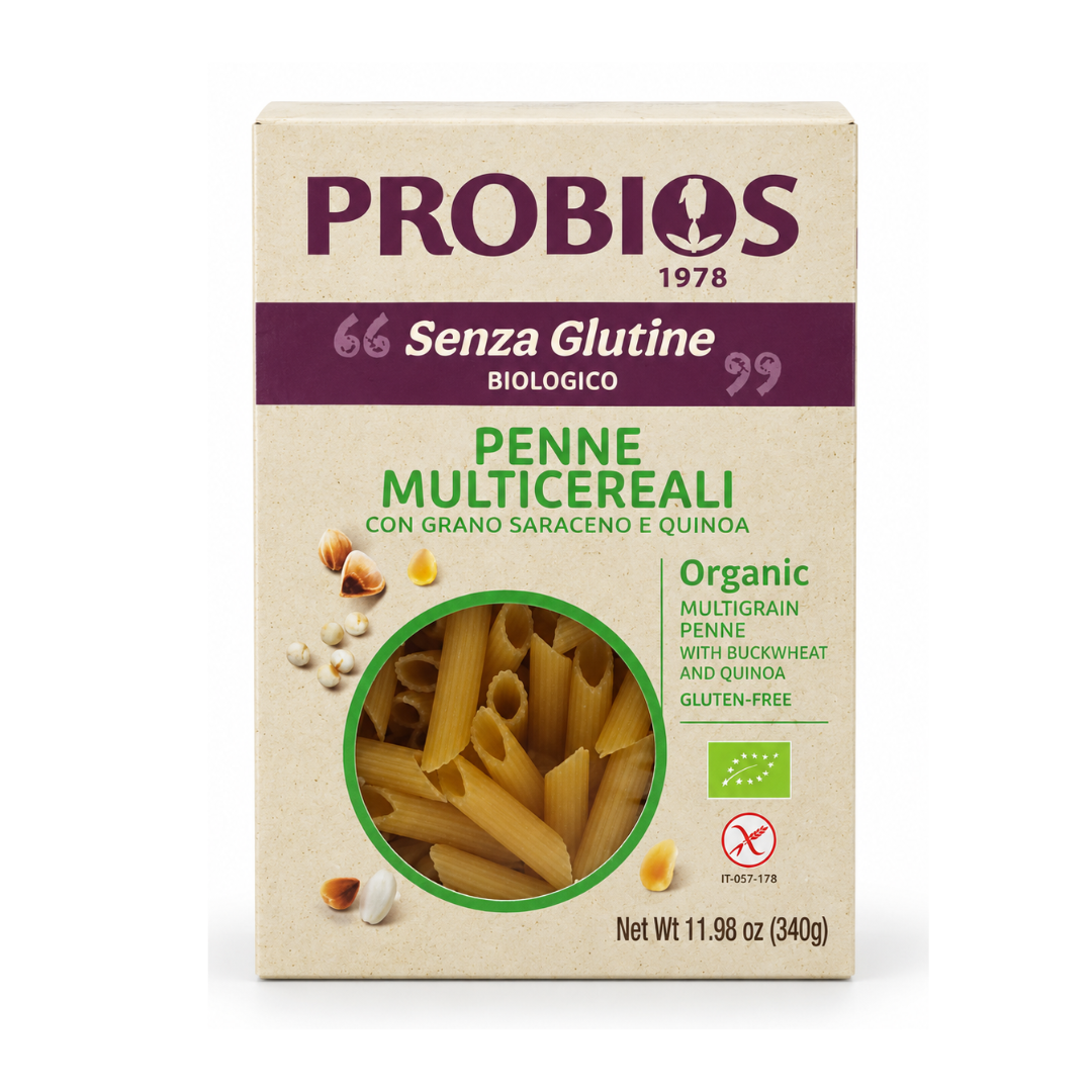 Organic Multigrain Penne Gluten Free 340g