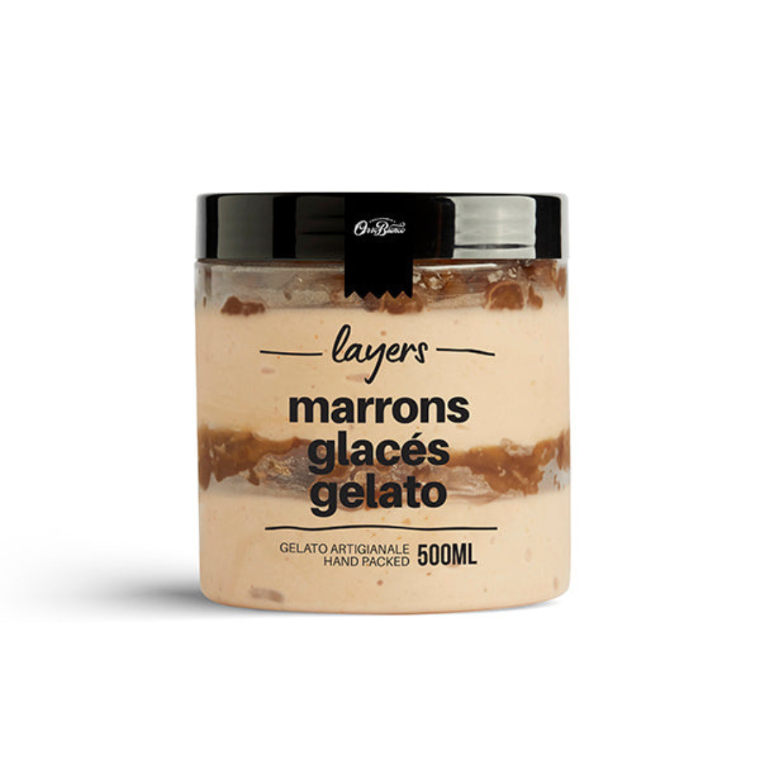Marrons Glaces Gelato 500ml