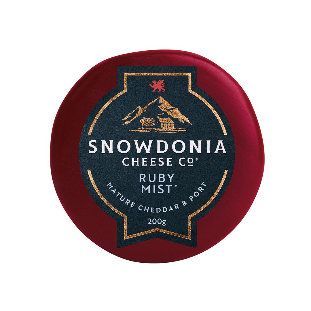 Little Ruby Mist Brandy & Port Cheddar 200g