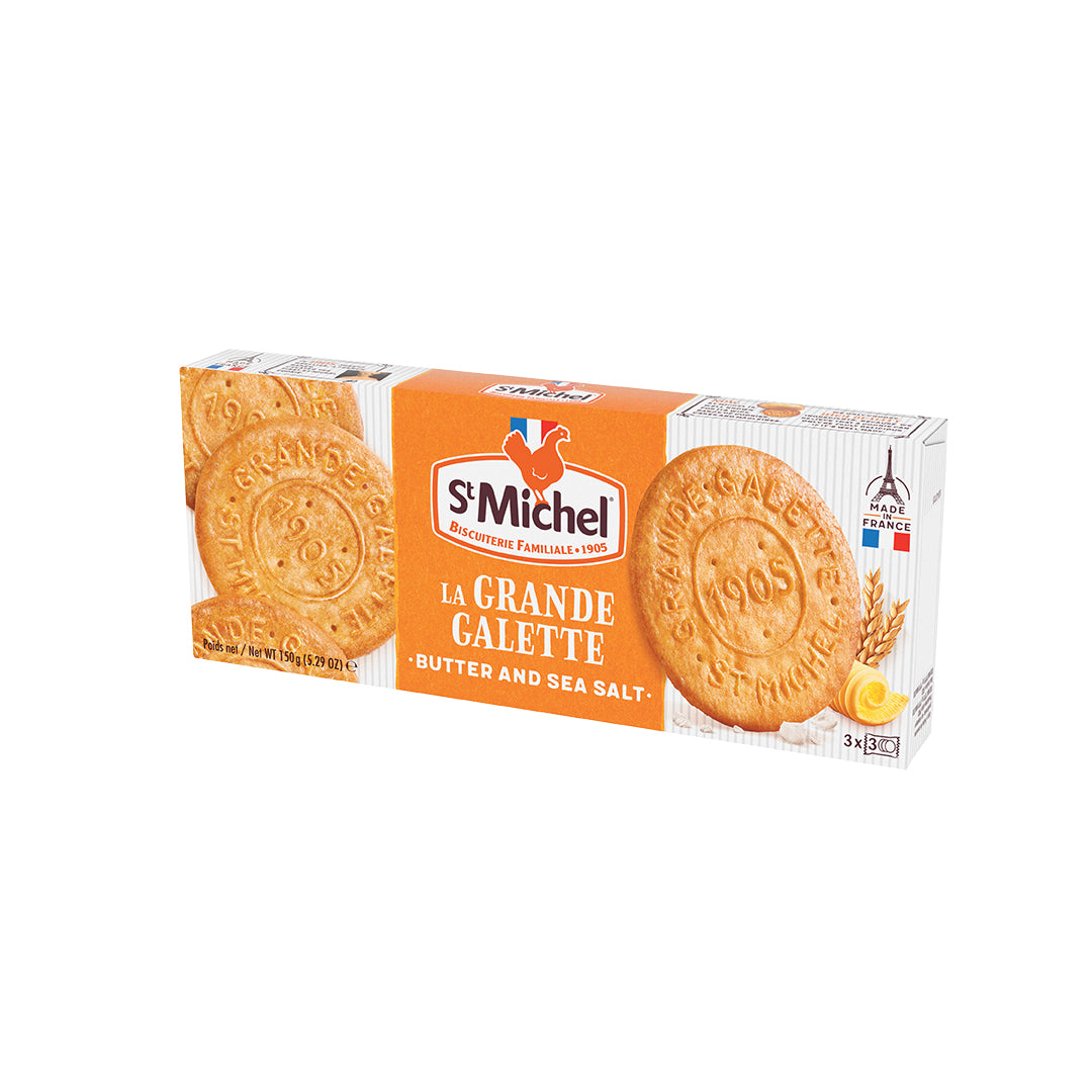 Big Galettes Sea Salt - 9 pcs