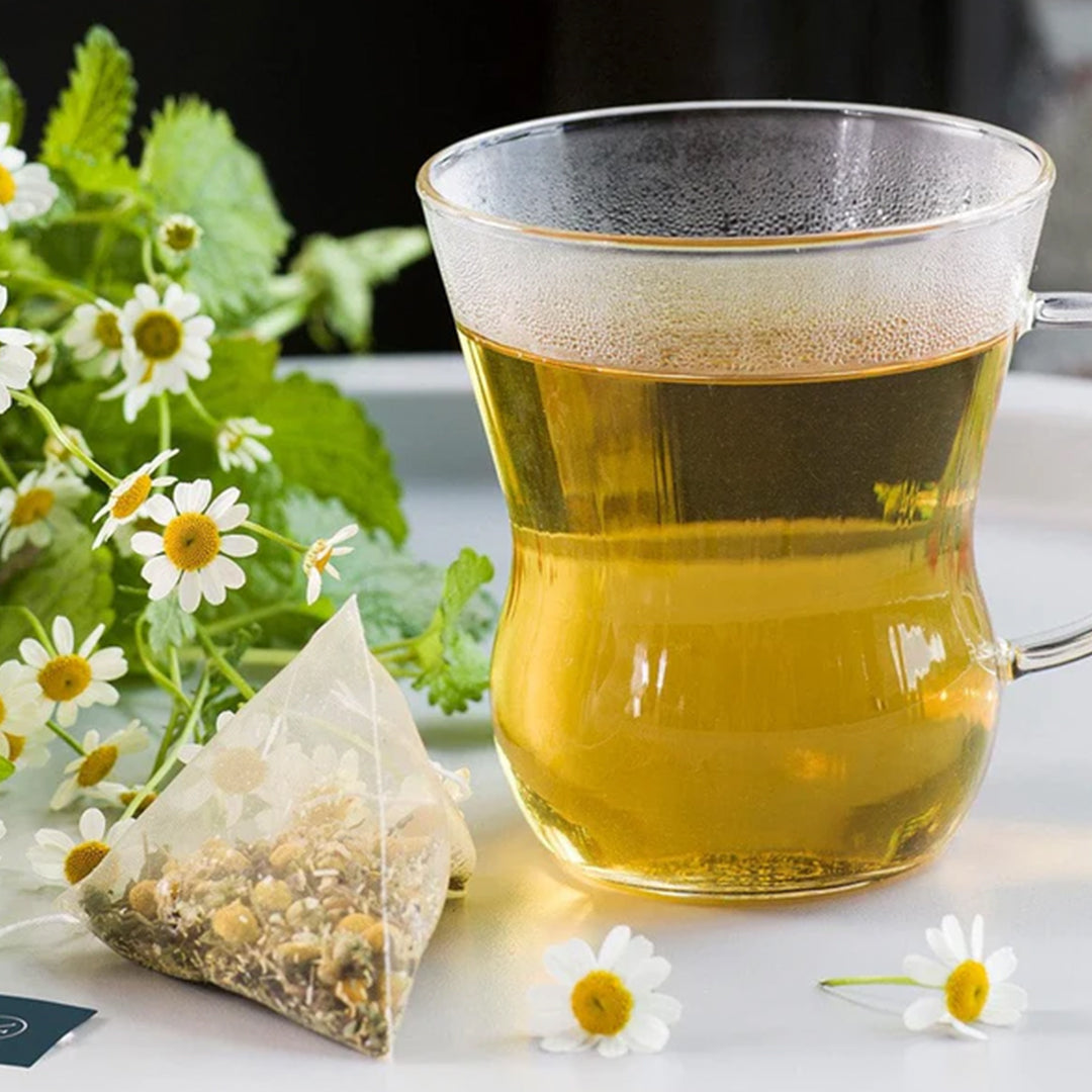 German Chamomille & Lemon Balm Herbal Infusion Blend 'Help' - 30 bags