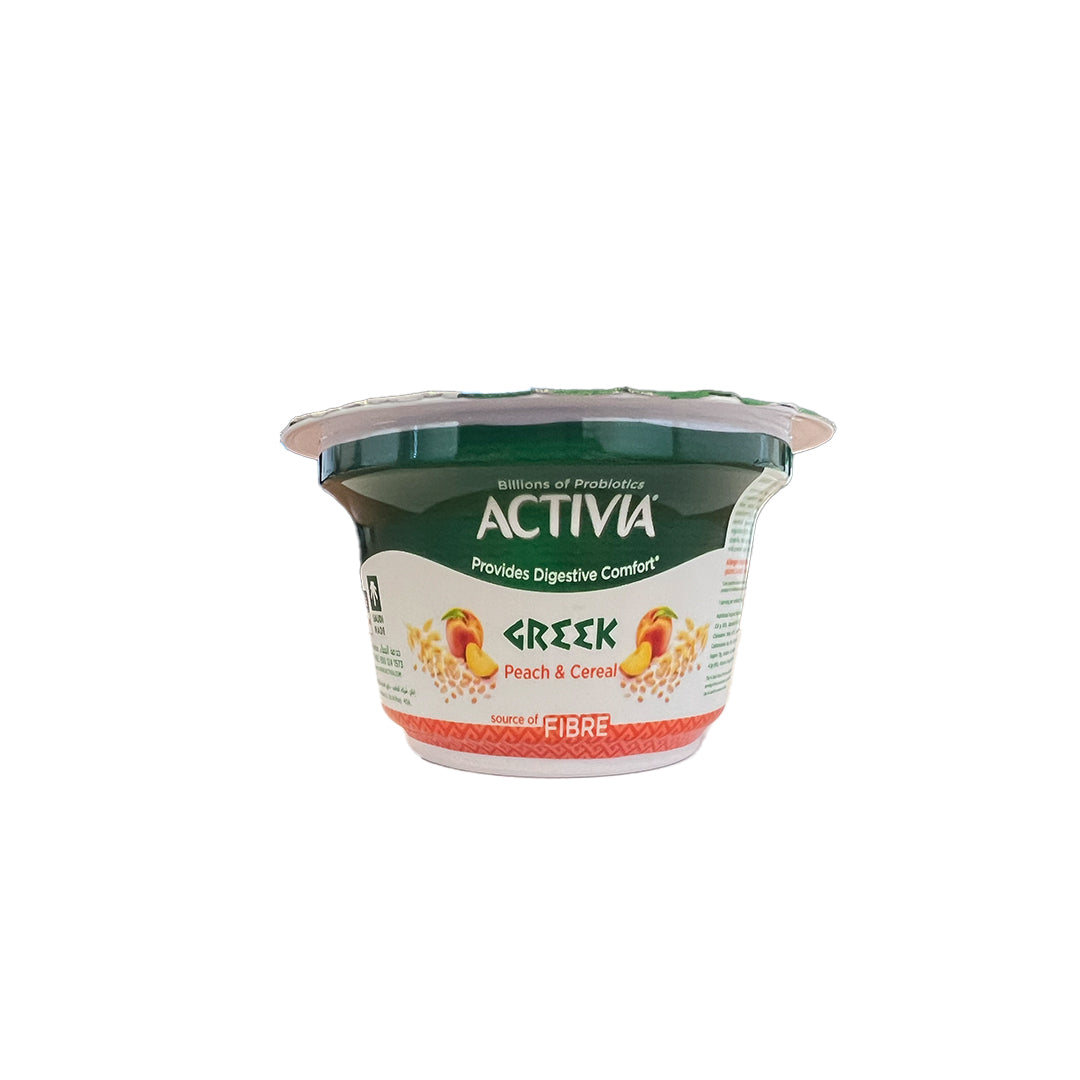 Greek Cereal & Peach Yogurt 150g