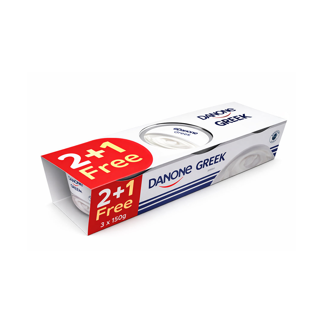Greek Yogurt Plain 150g (2+1)