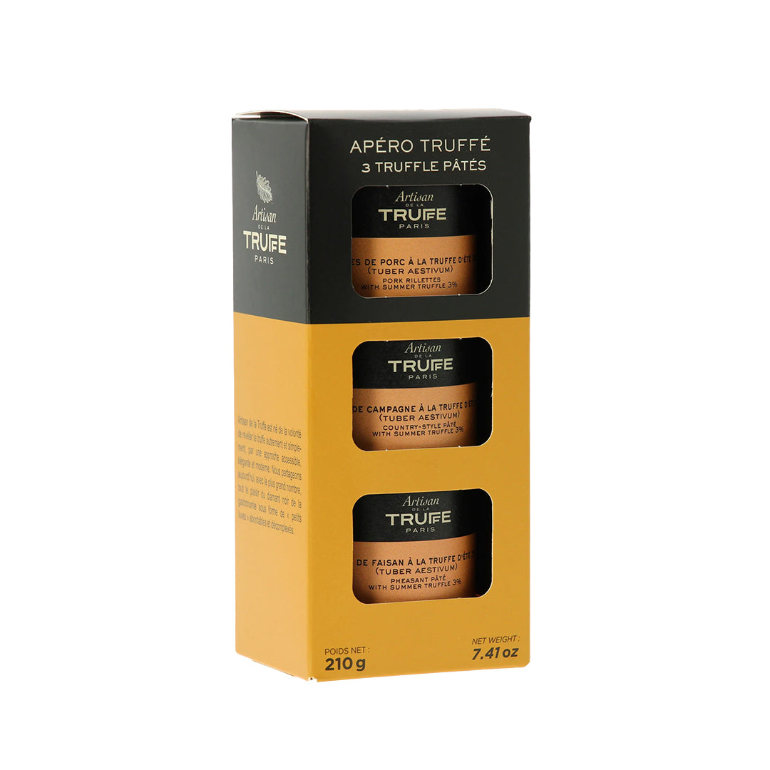 Trio de Terrines 3 x 70g (Porc-Campagne-Faisan)