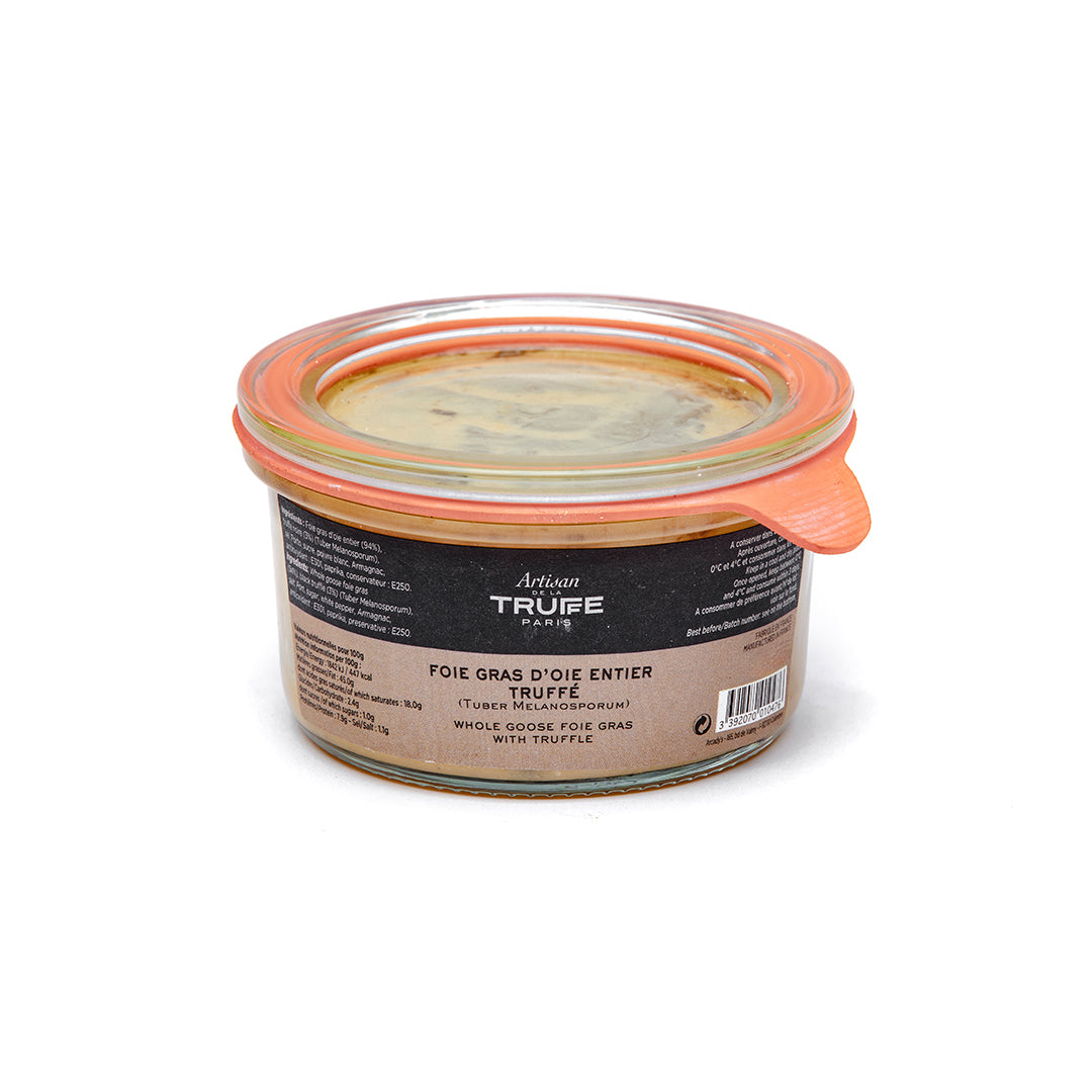 Foie Gras d’Oie entier à la truffe noire 3% 50g