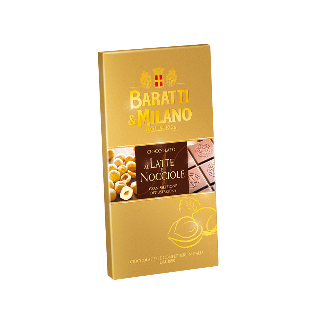 Extra Fine Milk Chocolate & Hazelnut 175g