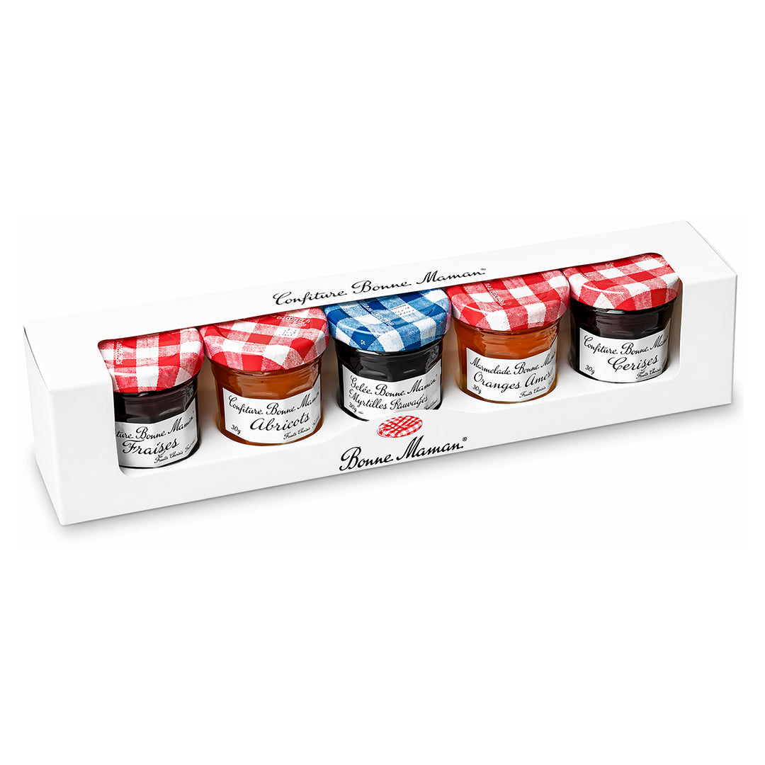 Coffret Assortiment de Confitures 5x50g