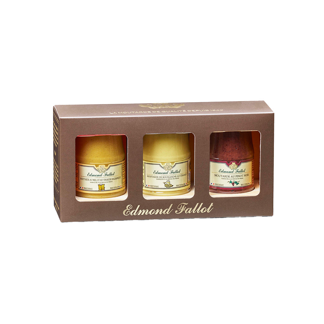 Trio Gourmand Mustard 3 x 105g