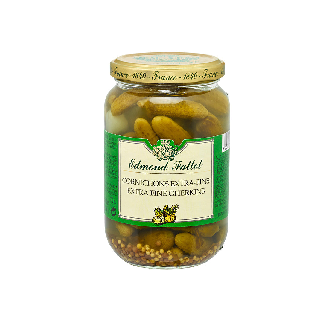 Cornichons Extra-Fins Façon Bourguignonne 340g
