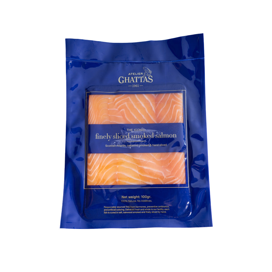 The Iconic Smoked Salmon Slices 100g
