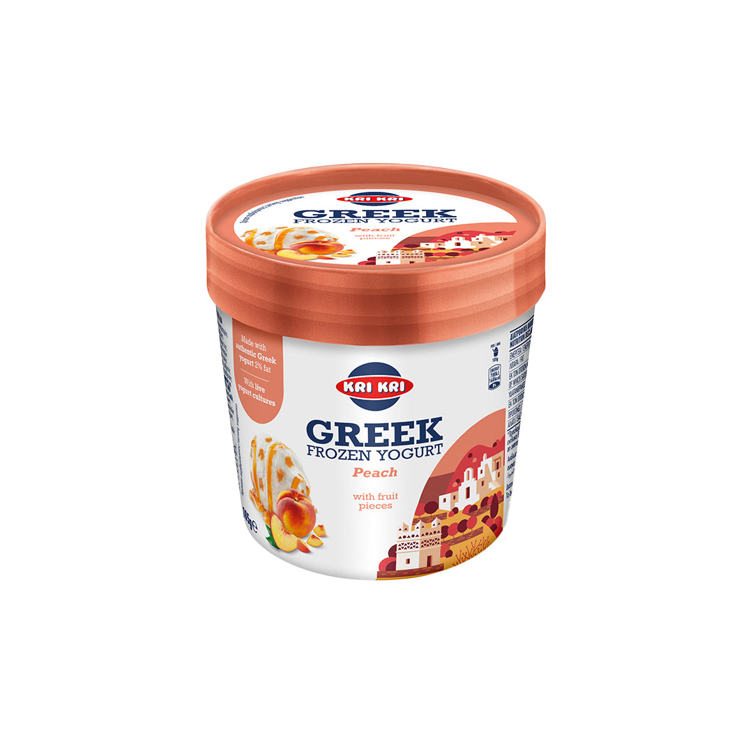 Greek Yogurt Peach Ice Cream 150ml