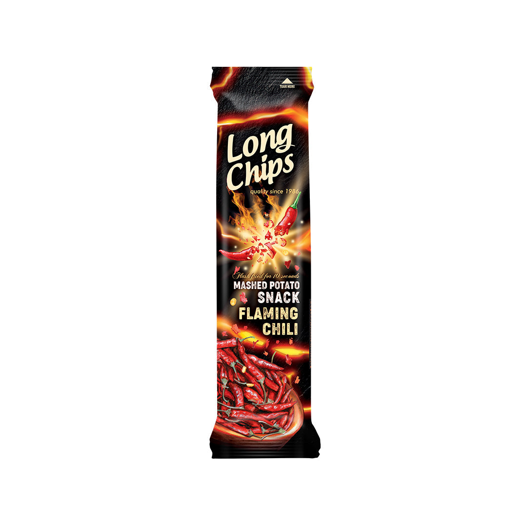 Flaming Chili Chips 75g