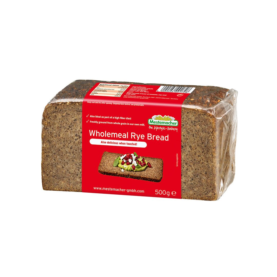 Wholemeal Rye Bread 500g