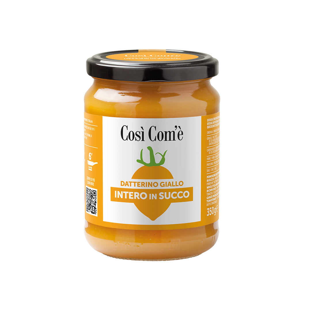 Datterino Giallo Yellow Tomatoes in Succo  350g