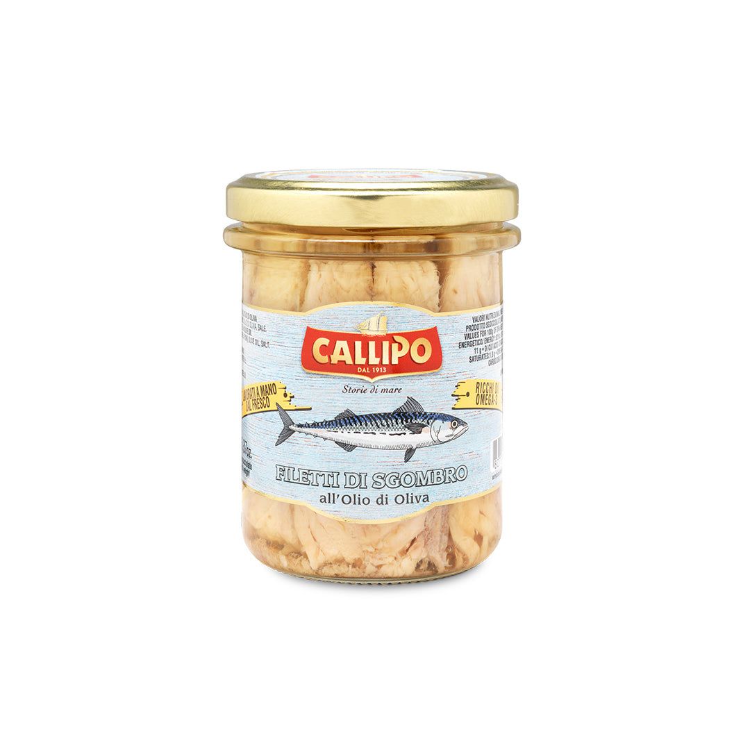 Mackerel Fillets Olive Oil Sgombro  195g