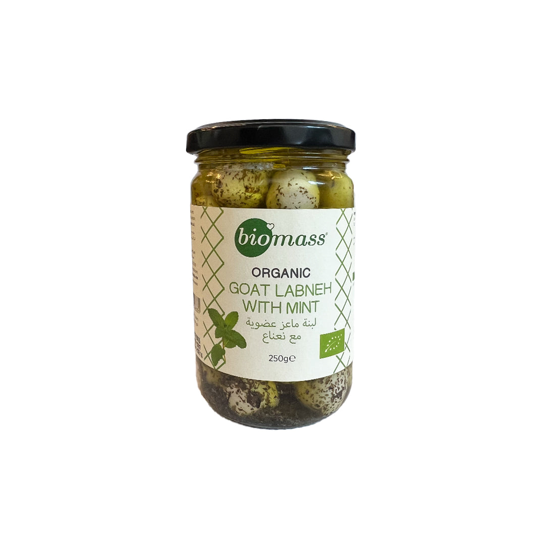Organic Small Goat Labneh with Mint 250g