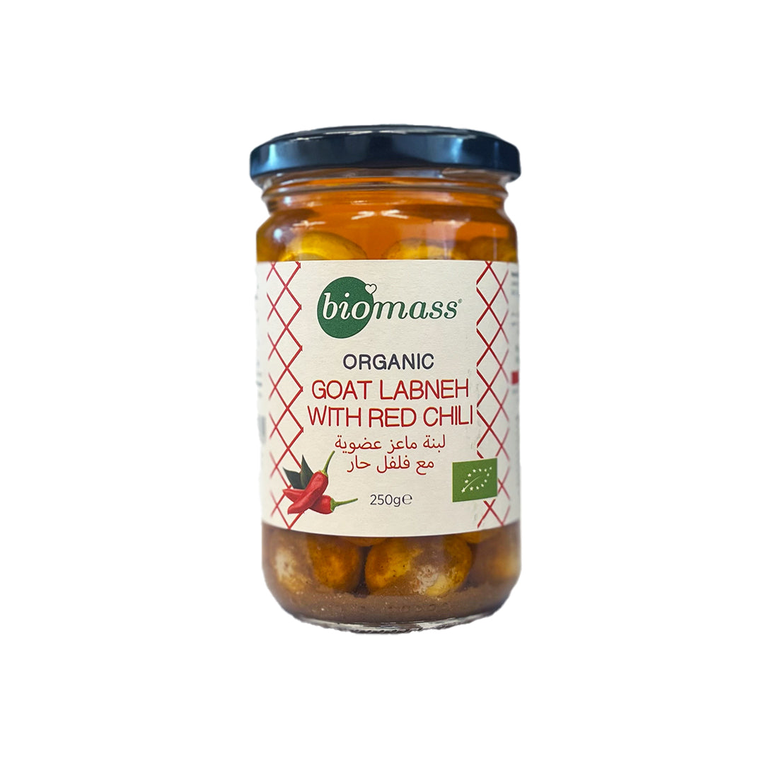 Organic Small Goat Labneh with Red Chili 250g