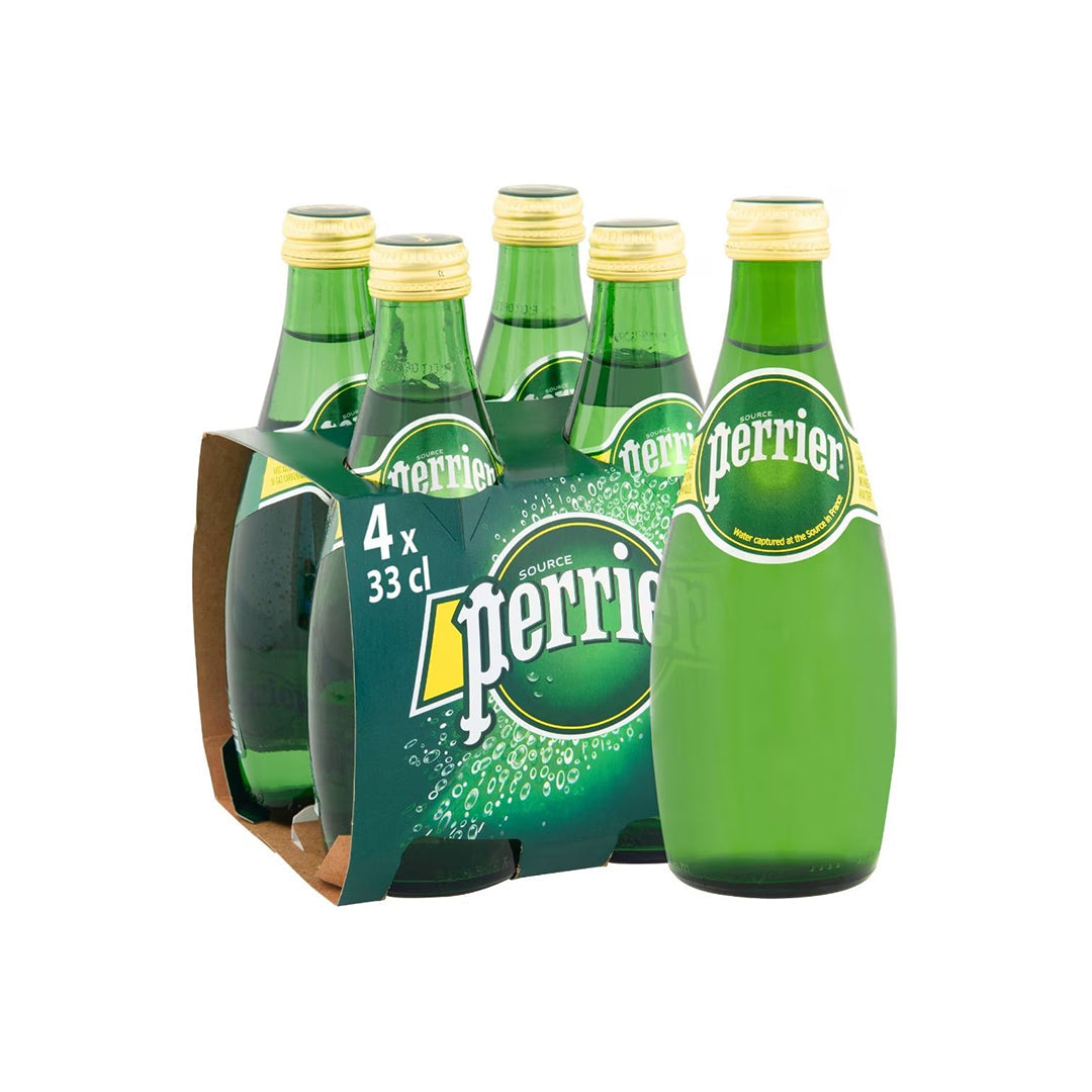 Natural Sparkling Mineral Water 33cl x 4