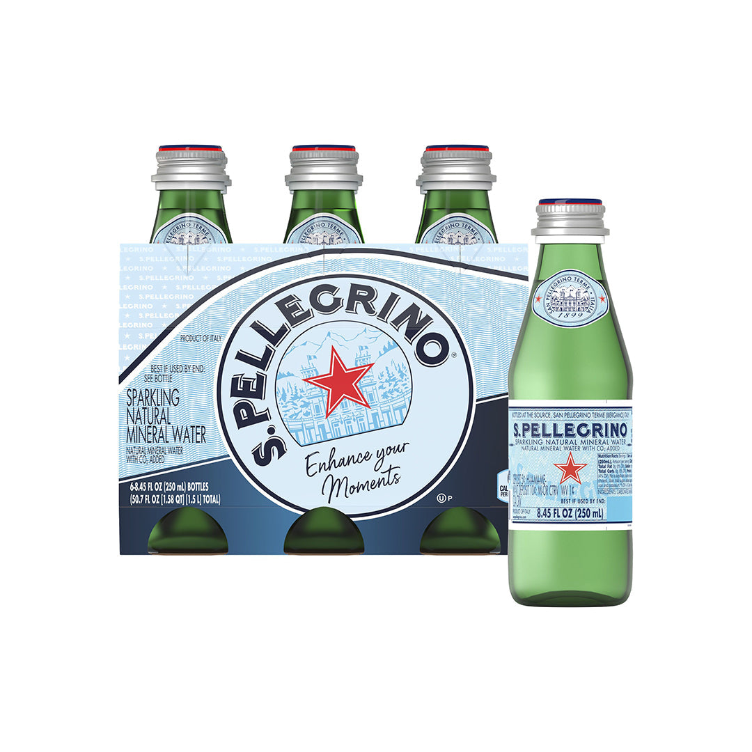 Sparkling Natural Mineral Water 25cl x 6