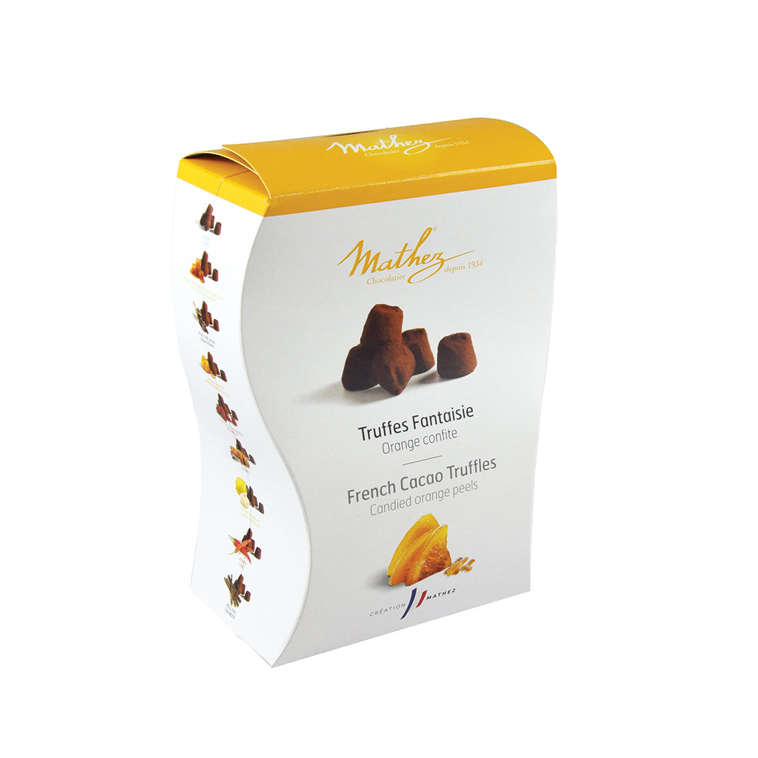 French Cacao Truffles Candied Orange 250g