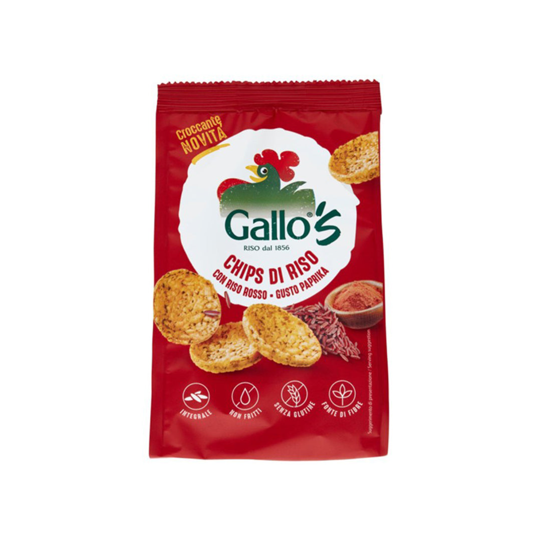 Paprika & Red Pepper Rice Chips 40g
