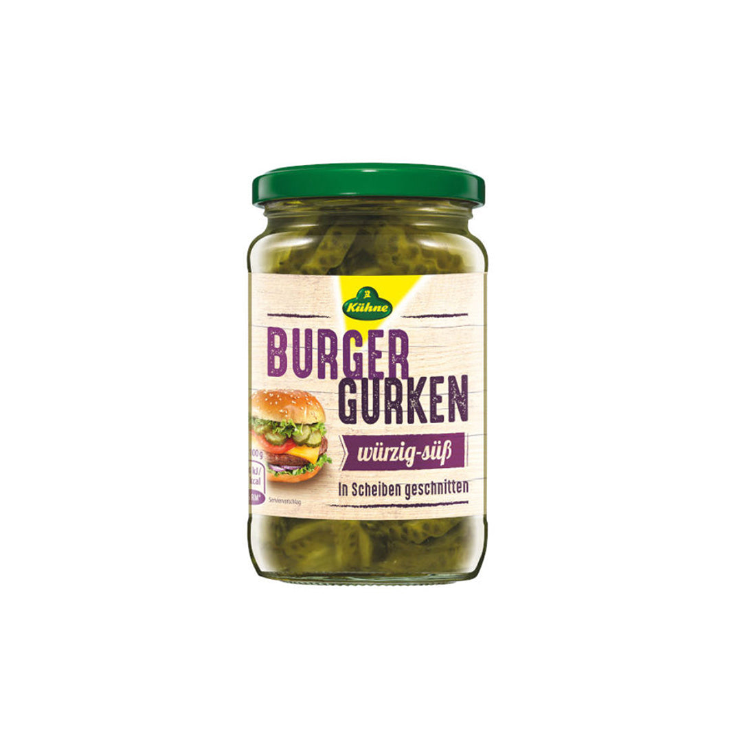 Burger Gherkins 370ml