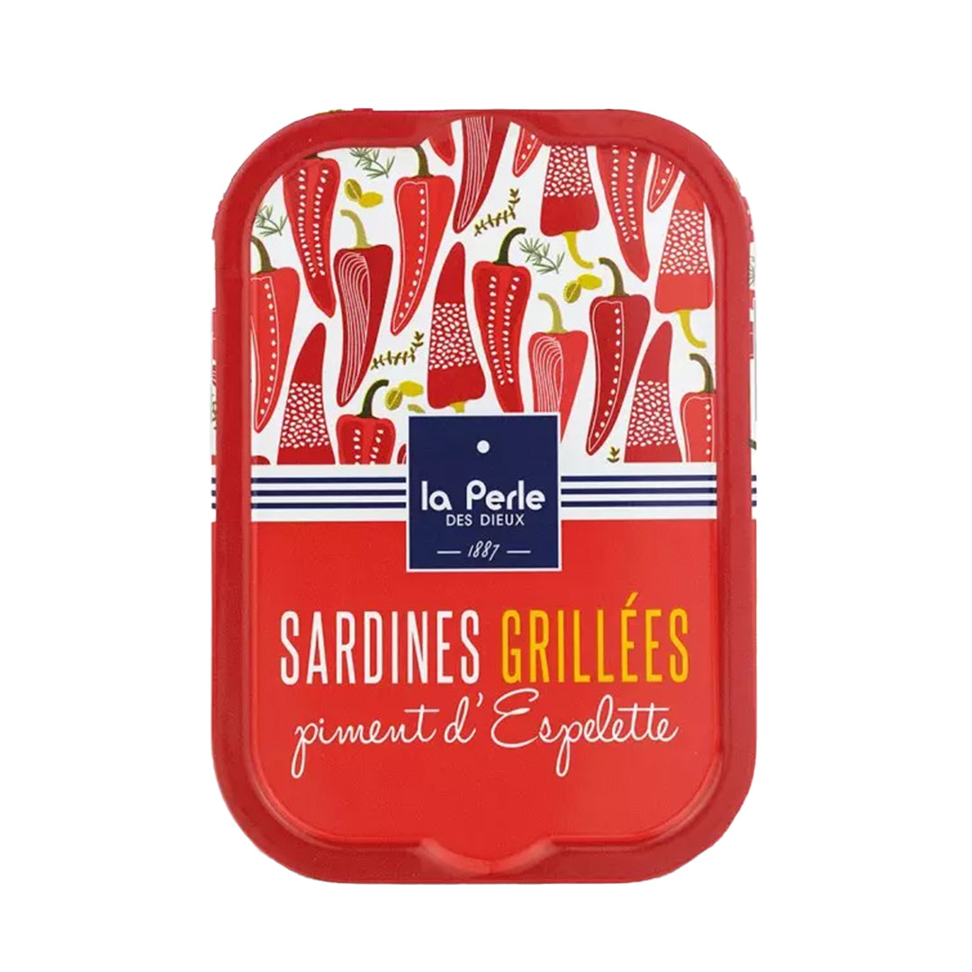 Grilled Sardines with Espelette Pepper 115g