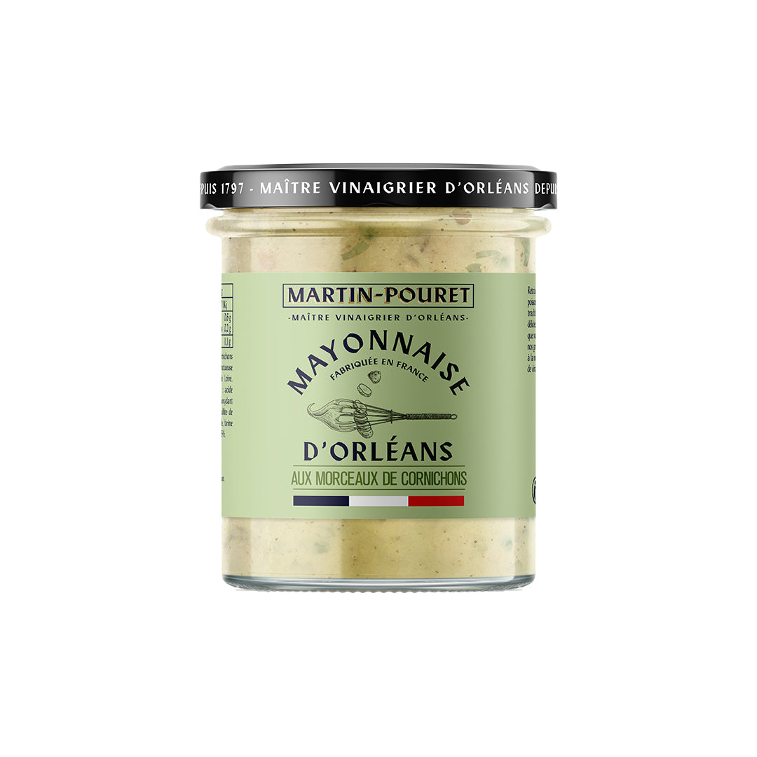 Mayonnaise d’Orléans aux Morceaux de Cornichons 170g