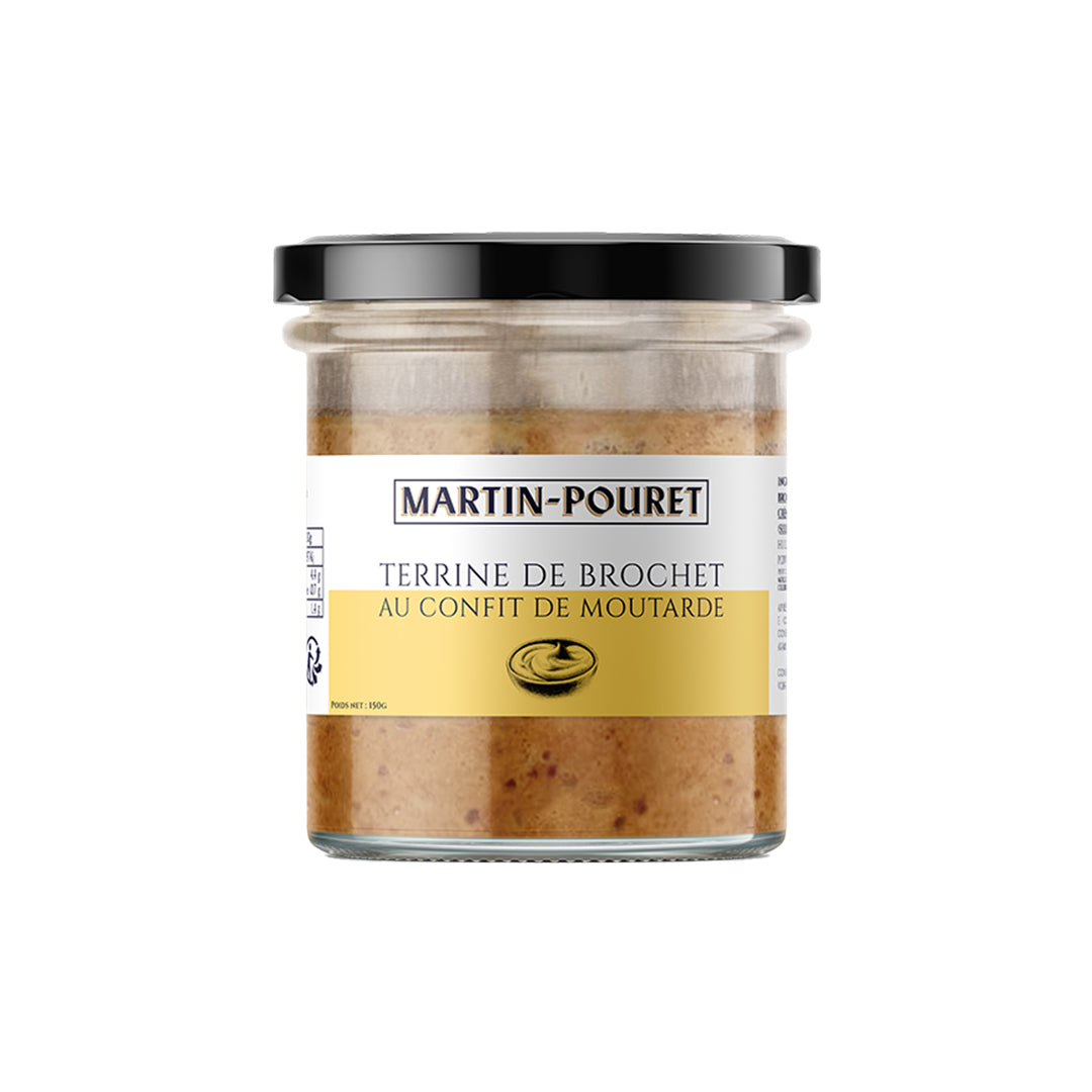 Terrine de Brochet au Confit de Moutarde 150g