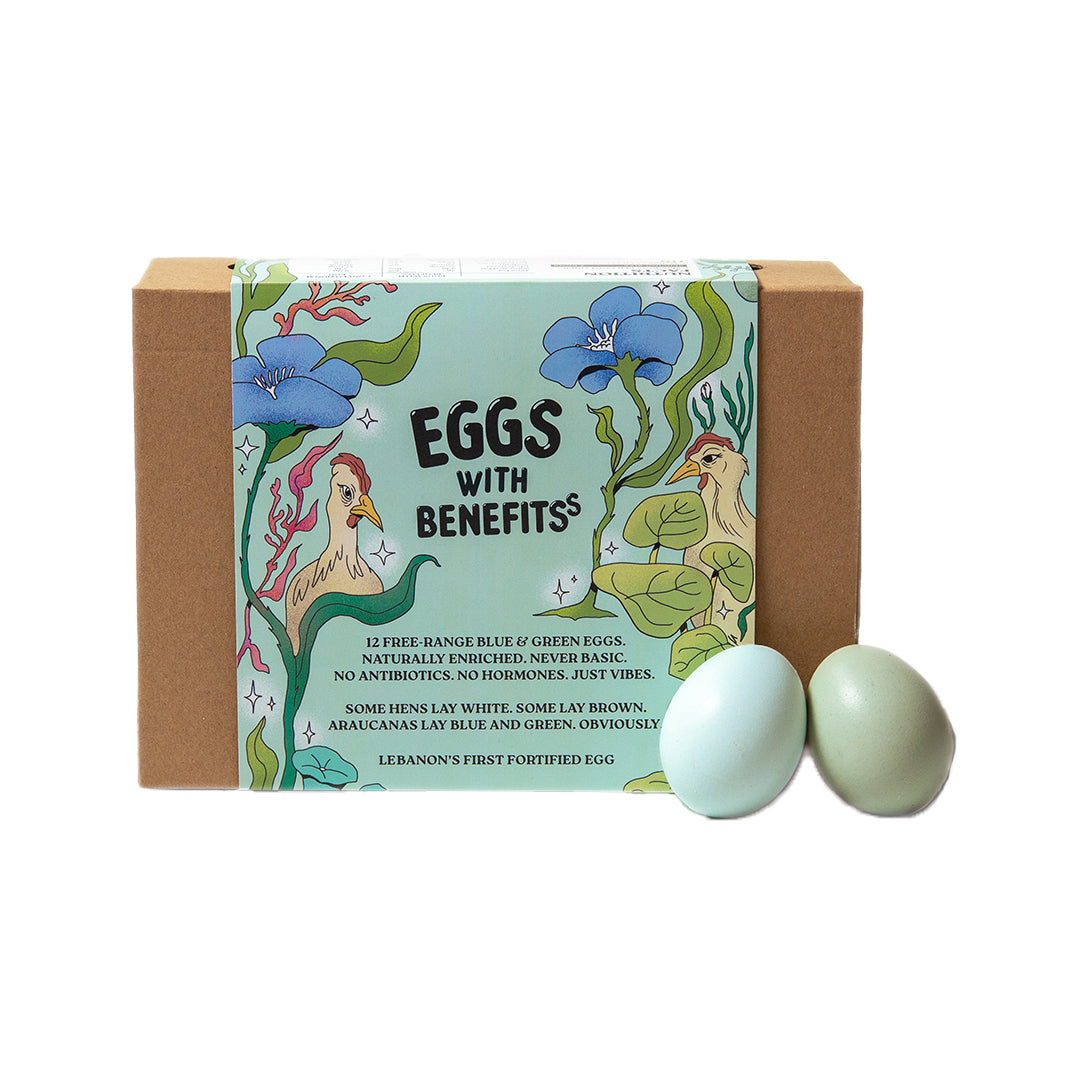 Free-Range Enriched Eggs - 12 pcs