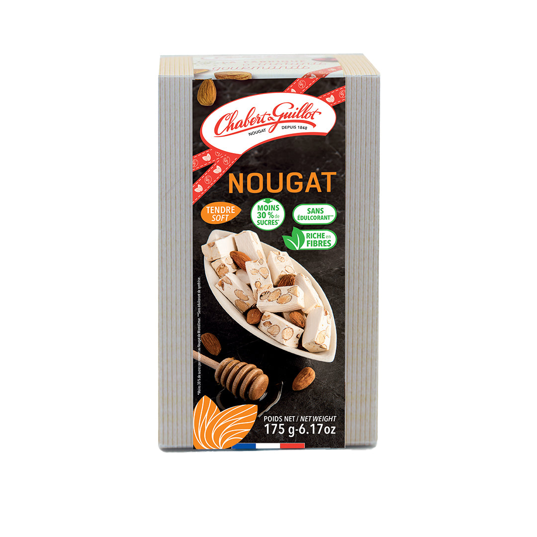 Nougat Tendre Moins 30% de Sucres 175g