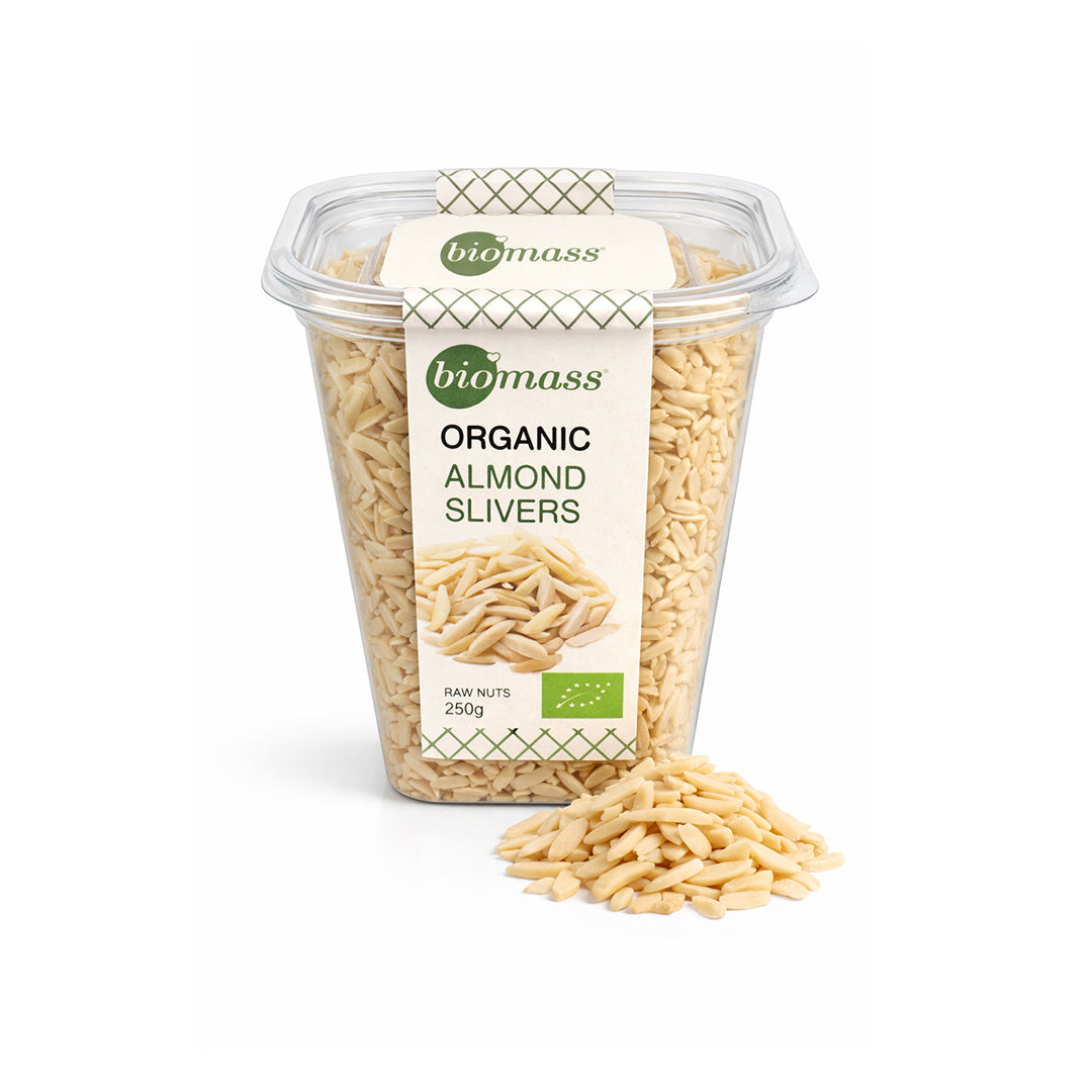 Organic Almond Slivers 250g