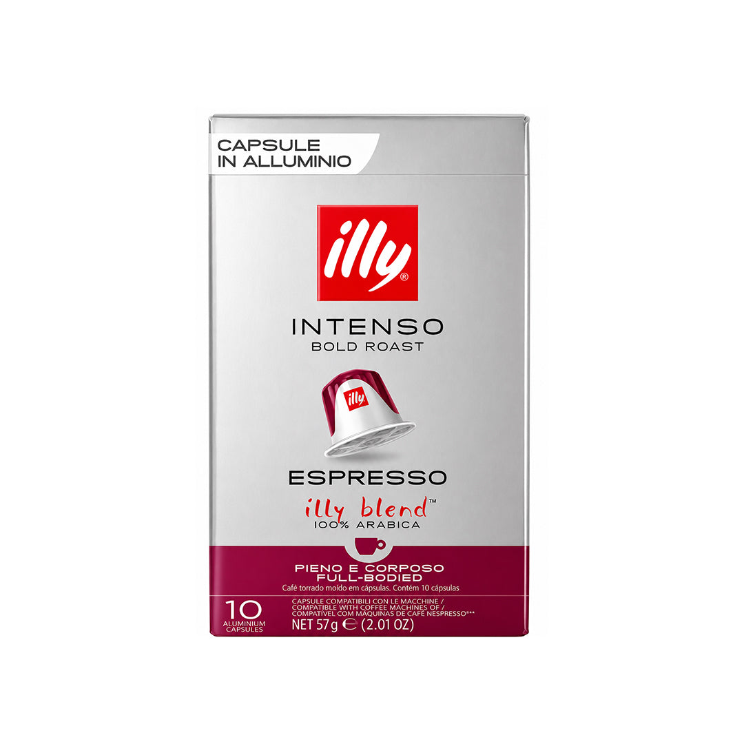 Illy Espresso Intenso Bold Roast – 10 Capsules