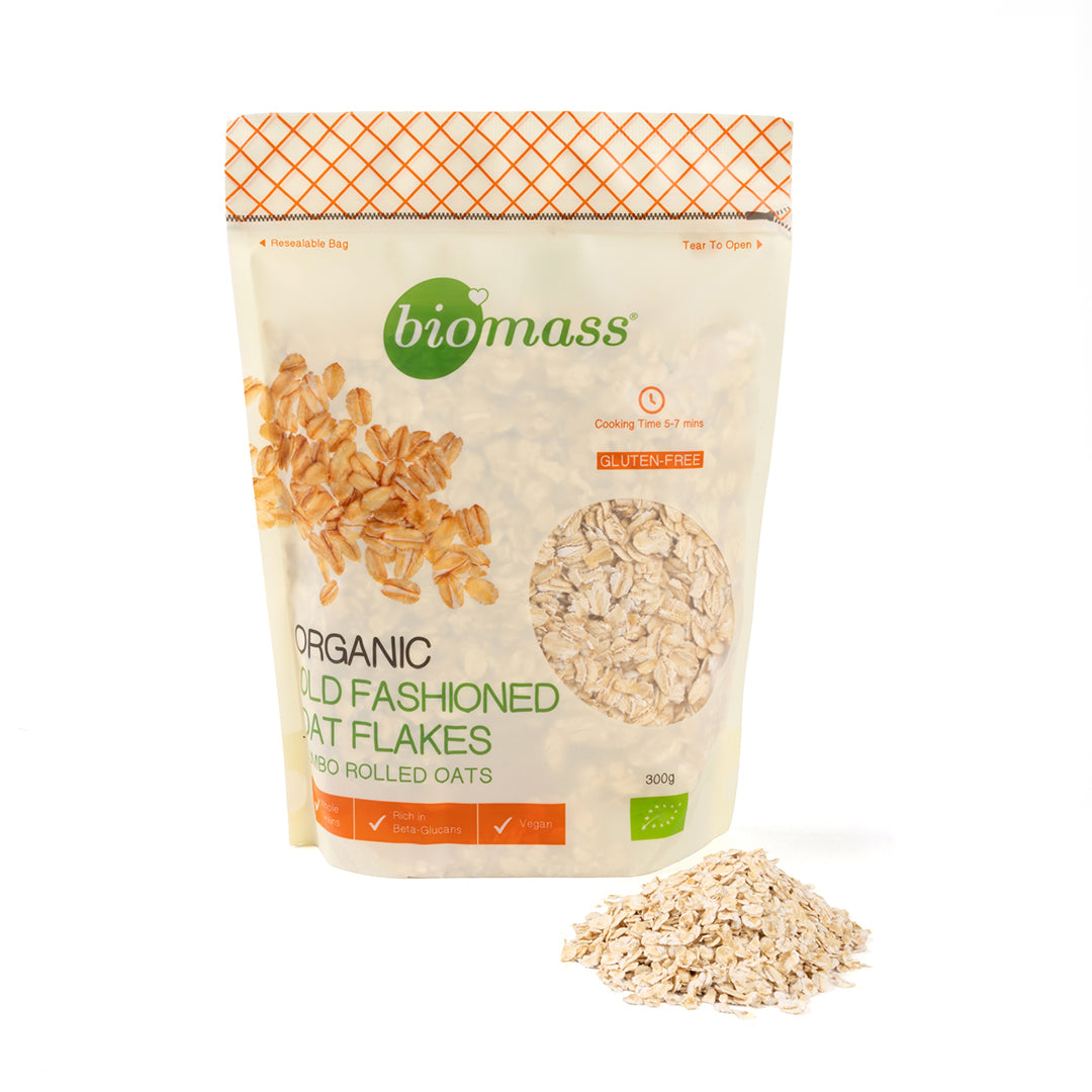 Organic Gluten-Free Jumbo Oat Flakes 300g