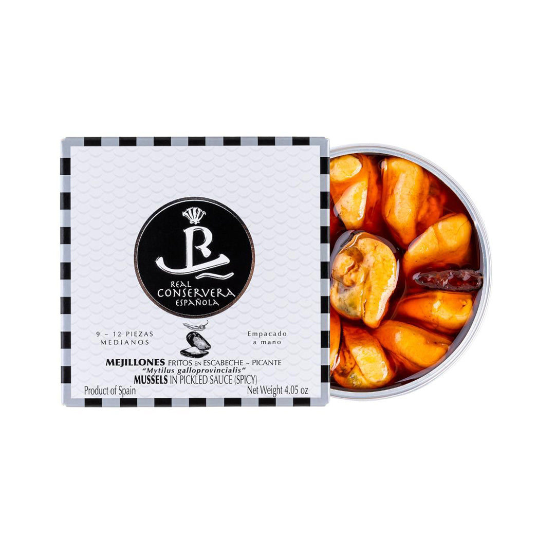 Mussels in Spicy Pickled Sauce 9-12 Pieces 115g