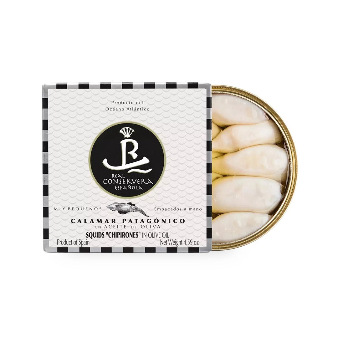 Small Patagonian Squids in Olive Oil 130g